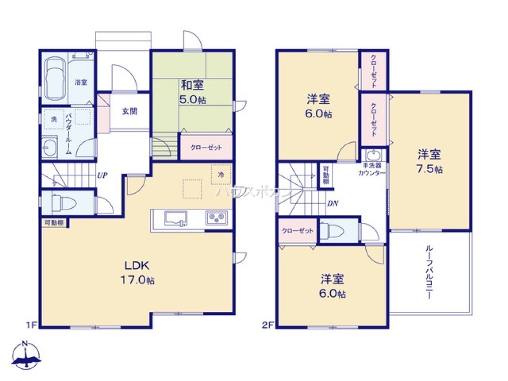 知多郡阿久比町植大　第1期　全3棟　1号棟 画像7