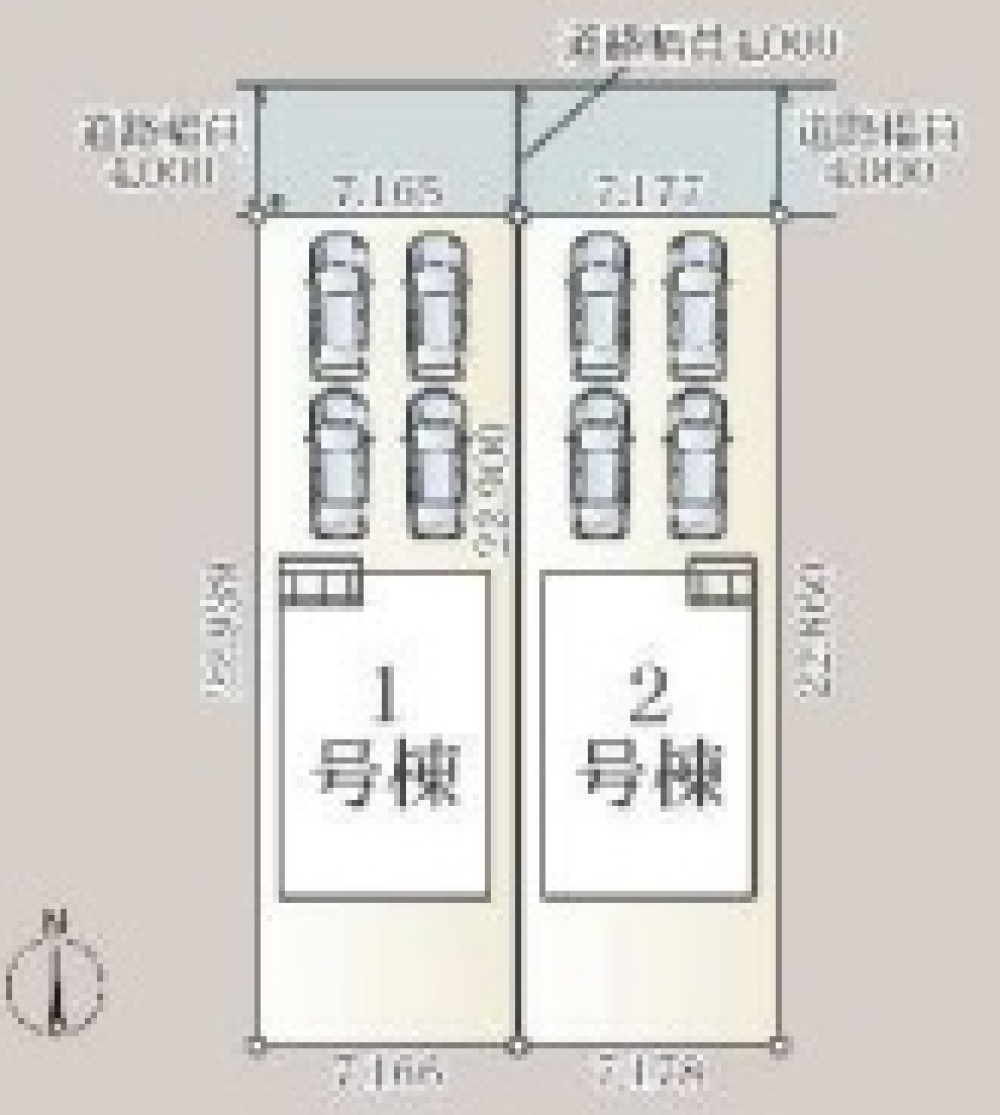 一宮市萩原町花井方第3　全2棟　2号棟 画像1