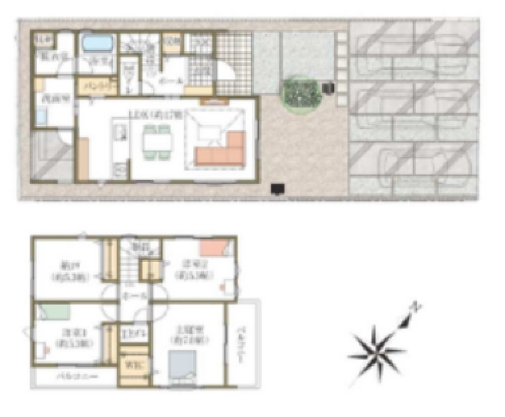 岡崎市中島町　全3棟　3号棟 画像1