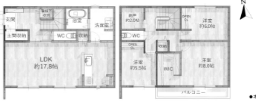 岡崎市森越町　全1棟 画像2