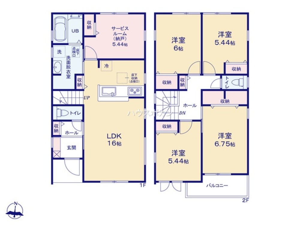豊田市越戸町　第2　全2棟　1号棟 画像4