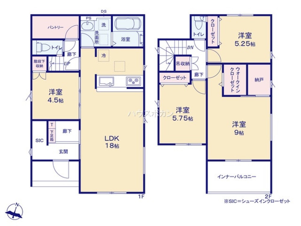 瀬戸市品野町　5期　全4棟　2号棟 画像4