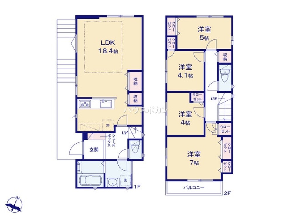 名古屋市名東区よもぎ台三丁目　全2棟　2号棟 画像5