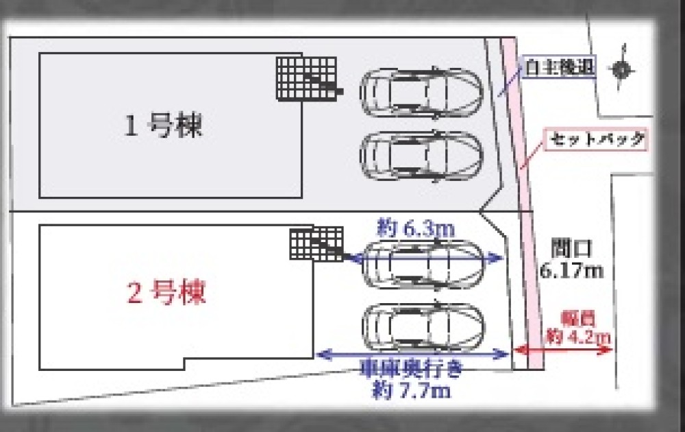 名古屋市中村区下中村町　1期　全2棟　2号棟 画像1