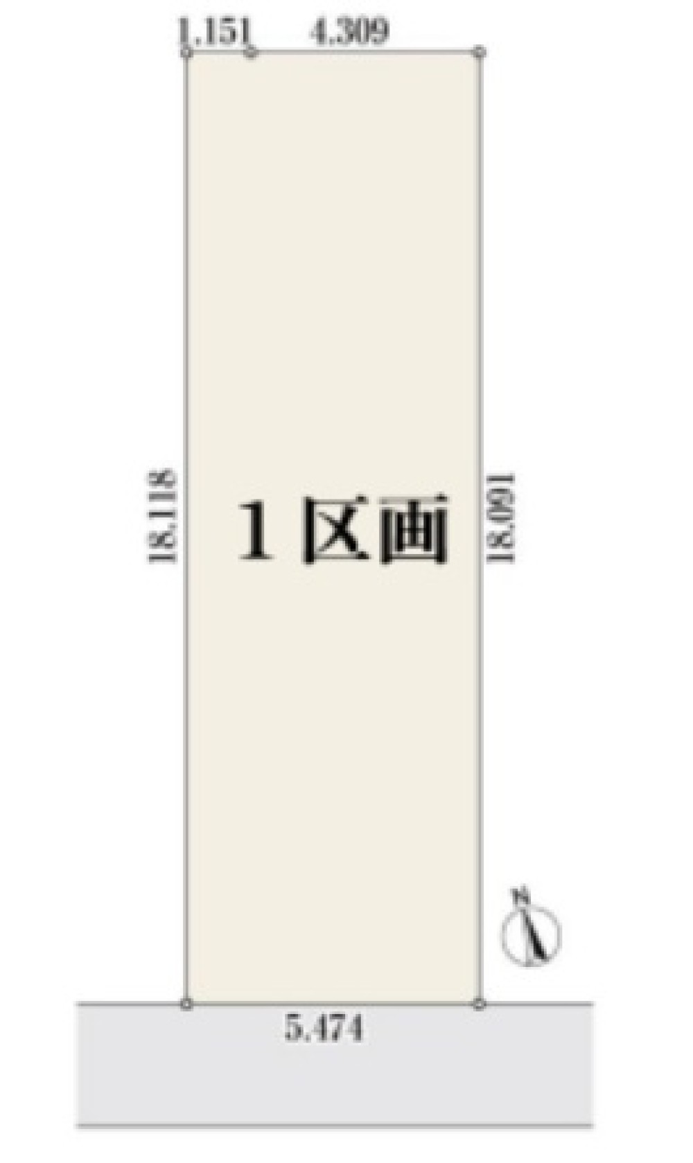 名古屋市東区大幸四丁目　1区画 画像1