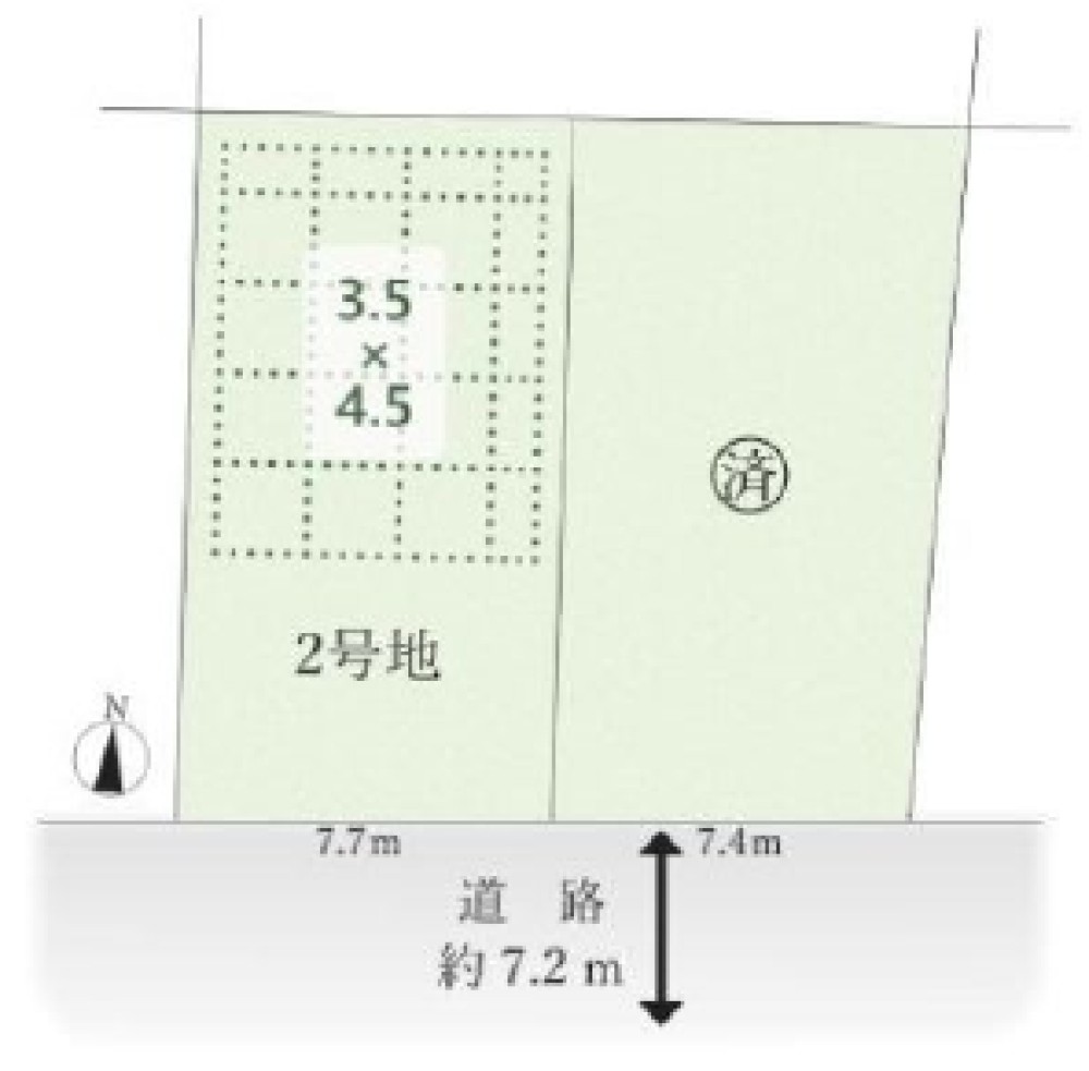 名古屋市瑞穂区中山町　全2区画　2号地 画像1