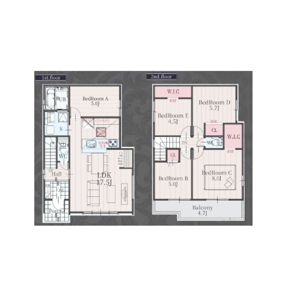 名古屋市緑区鳴丘二丁目　1期　全1棟　1号棟 画像2