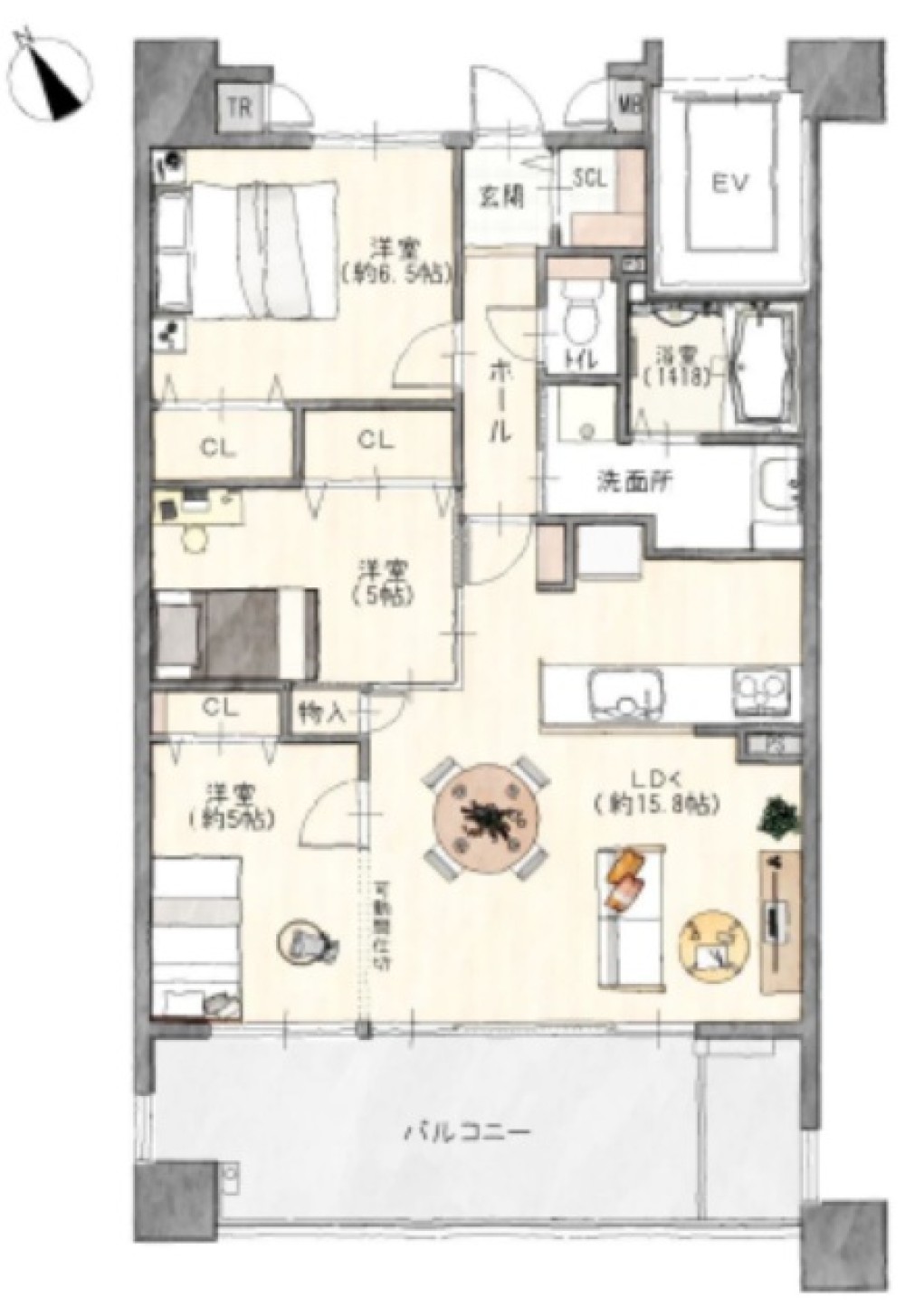 サンマンションアトレ名東中央 画像1