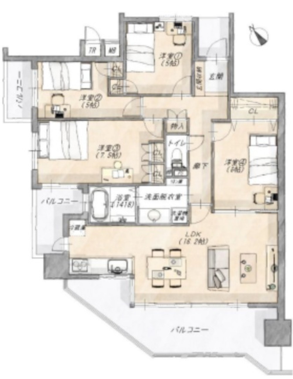 藤和シティホームズ名東神里 画像1