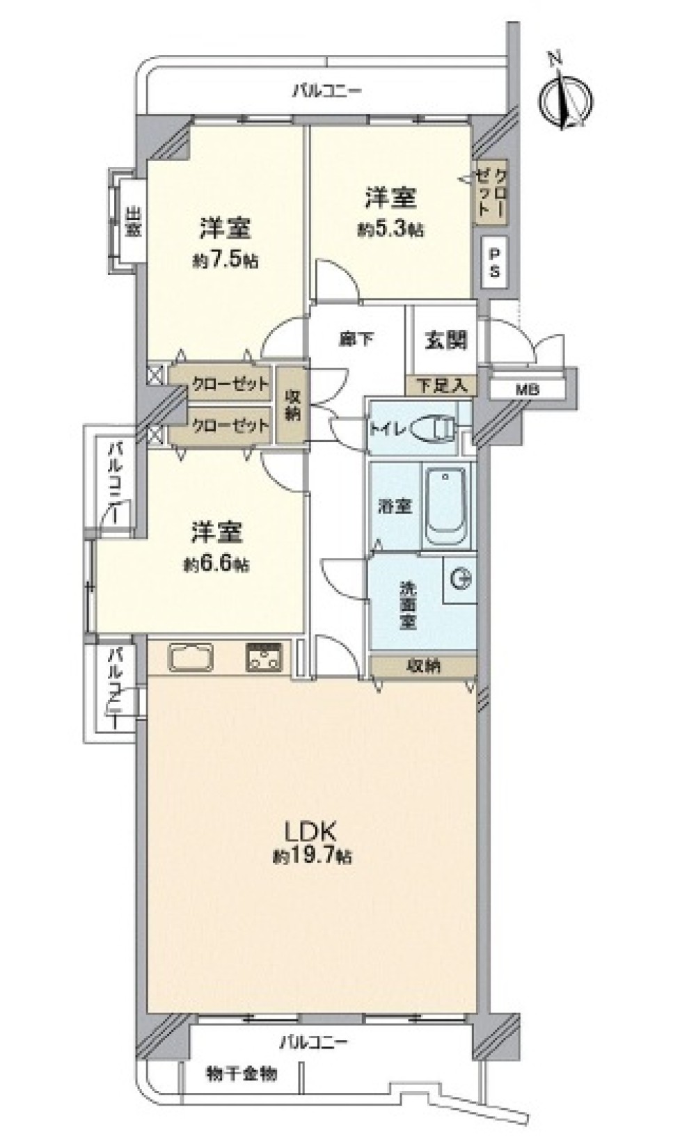 タワータウン東海 画像1