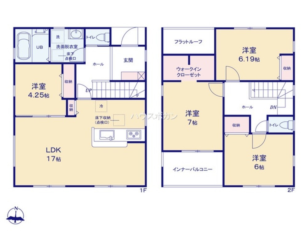 尾張旭市新居町　全3棟　1号棟 画像4