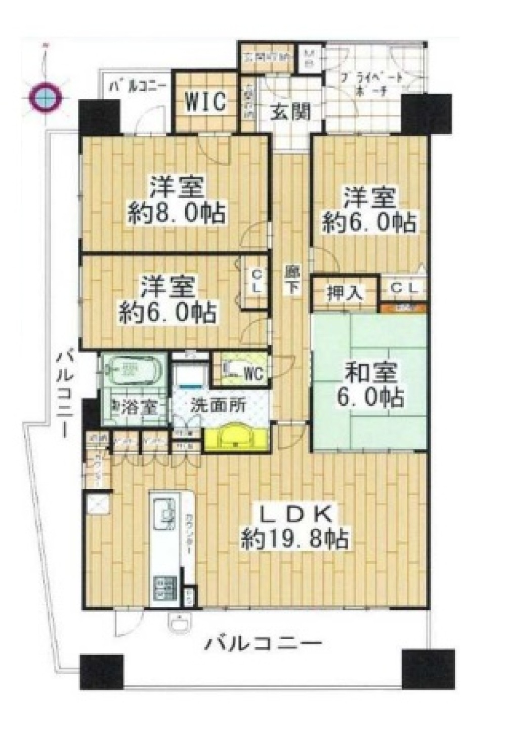 ロフティ若竹 画像1