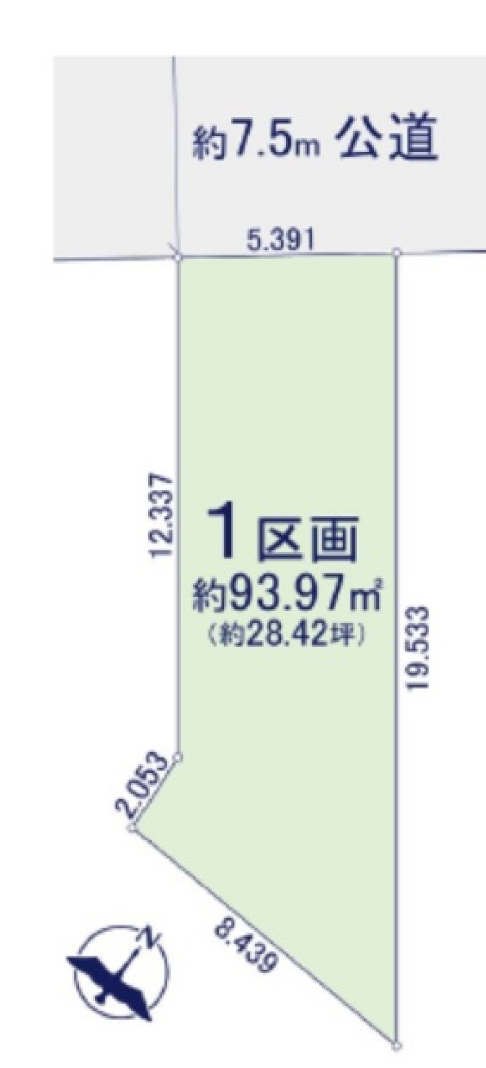 名古屋市名東区上社三丁目　1期　全1区画 画像1