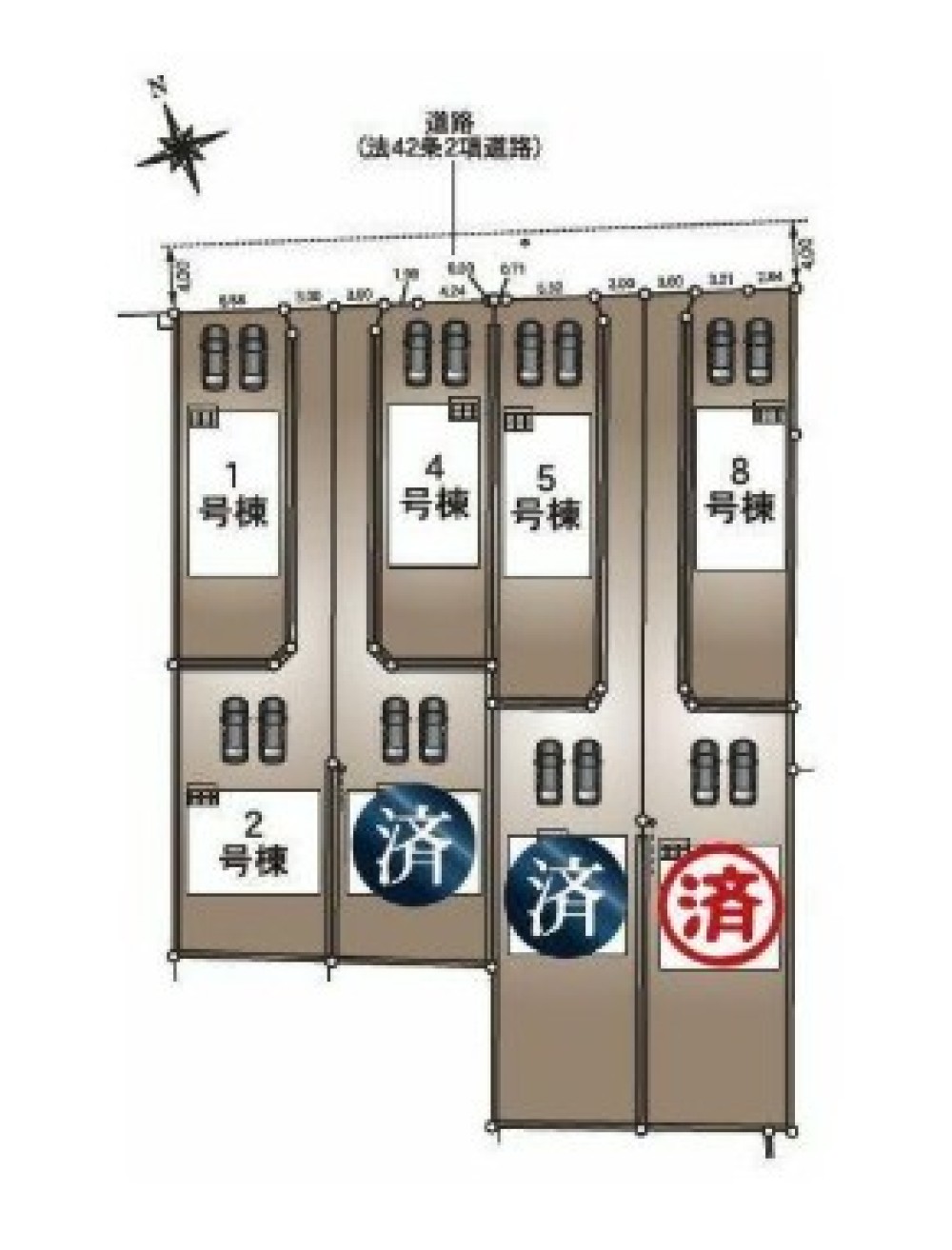 碧南市相生町　第1　全8棟　1号棟 画像1