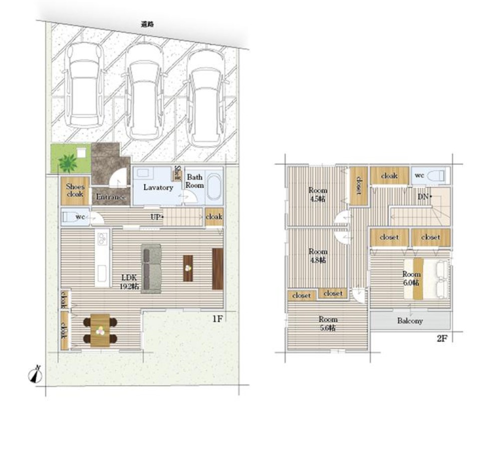 一宮市大和町妙興寺1期　全4区画　1号地 画像2