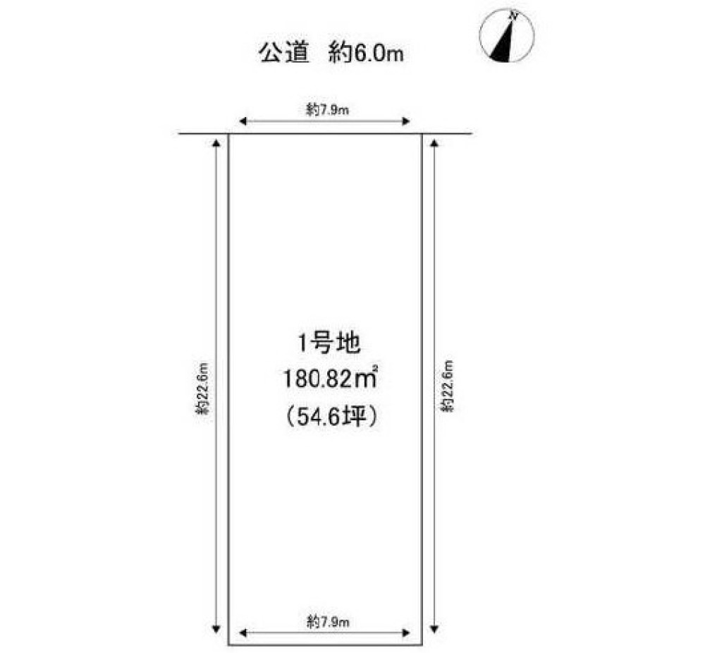 海部郡蟹江町錦二丁目　1号地 画像1