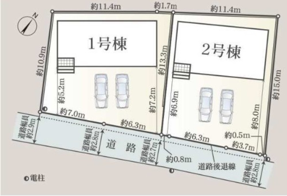 碧南市鴻島町　第8　全2棟　2号棟 画像1