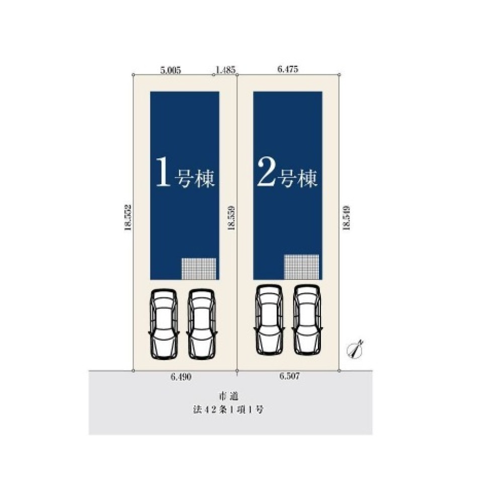 名古屋市緑区兵庫一丁目　全2棟　1号棟 画像1