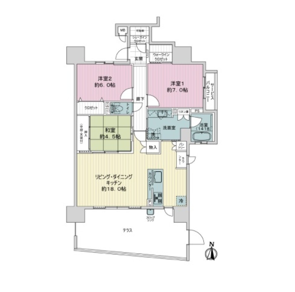 ユニーブル高畑 画像1