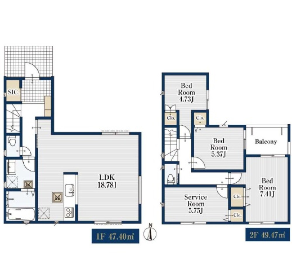 名古屋市中川区小碓通219①　全1棟　1号棟 画像2
