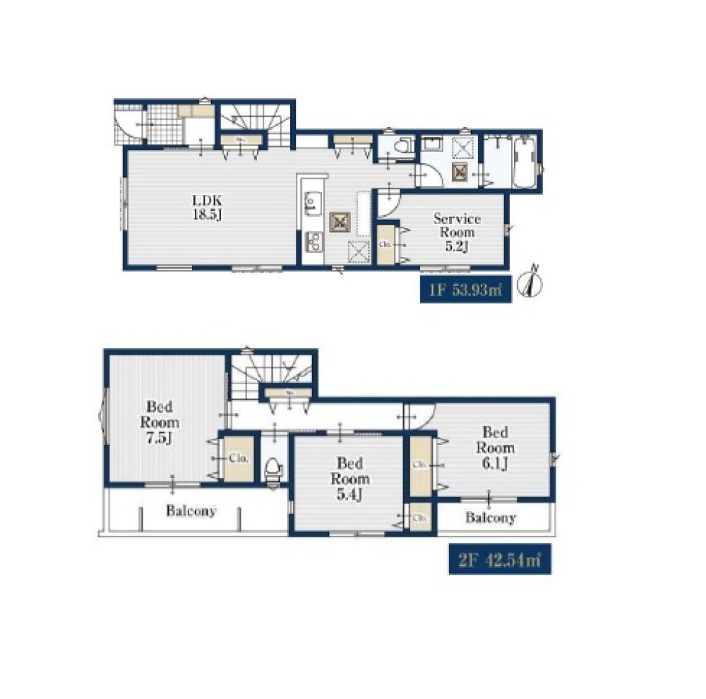 名古屋市中村区下米野町209②　全2棟　1号棟 画像2