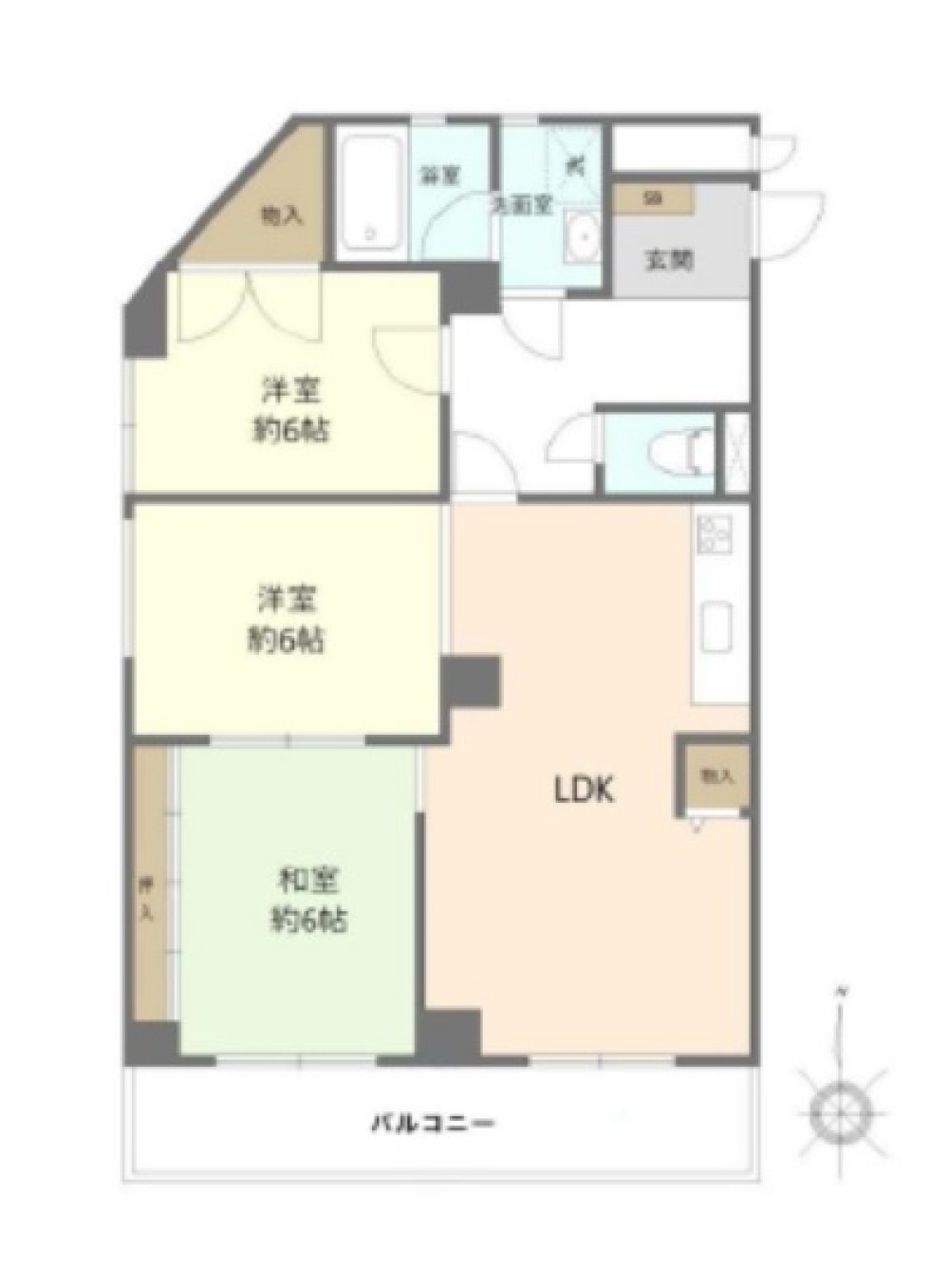 赤坂マンション藤が丘 画像1