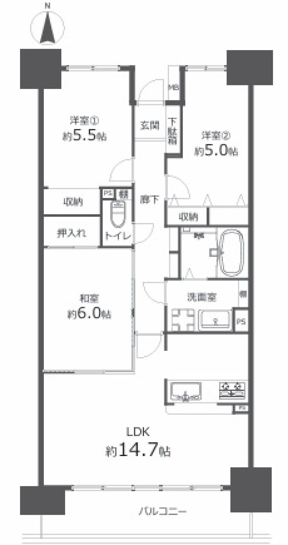 グラン・コート中村公園 画像1