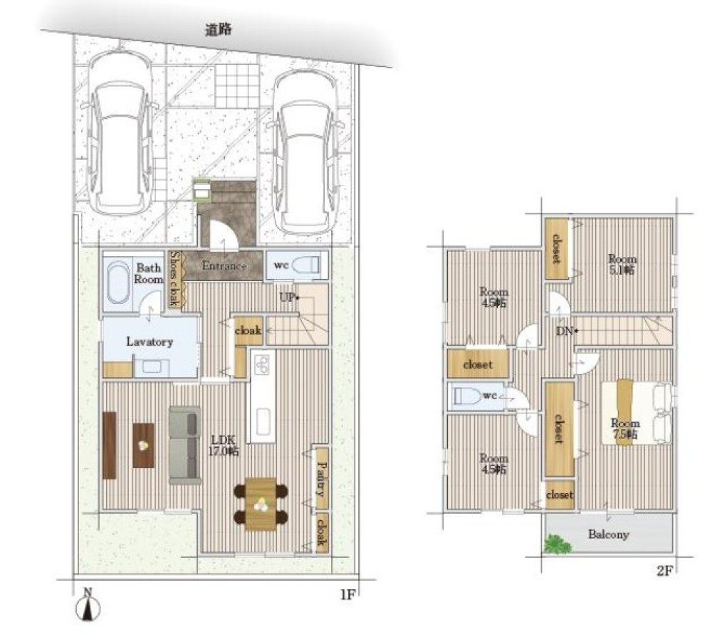 小牧市郷中二丁目　2期　全3棟　3号棟 画像2