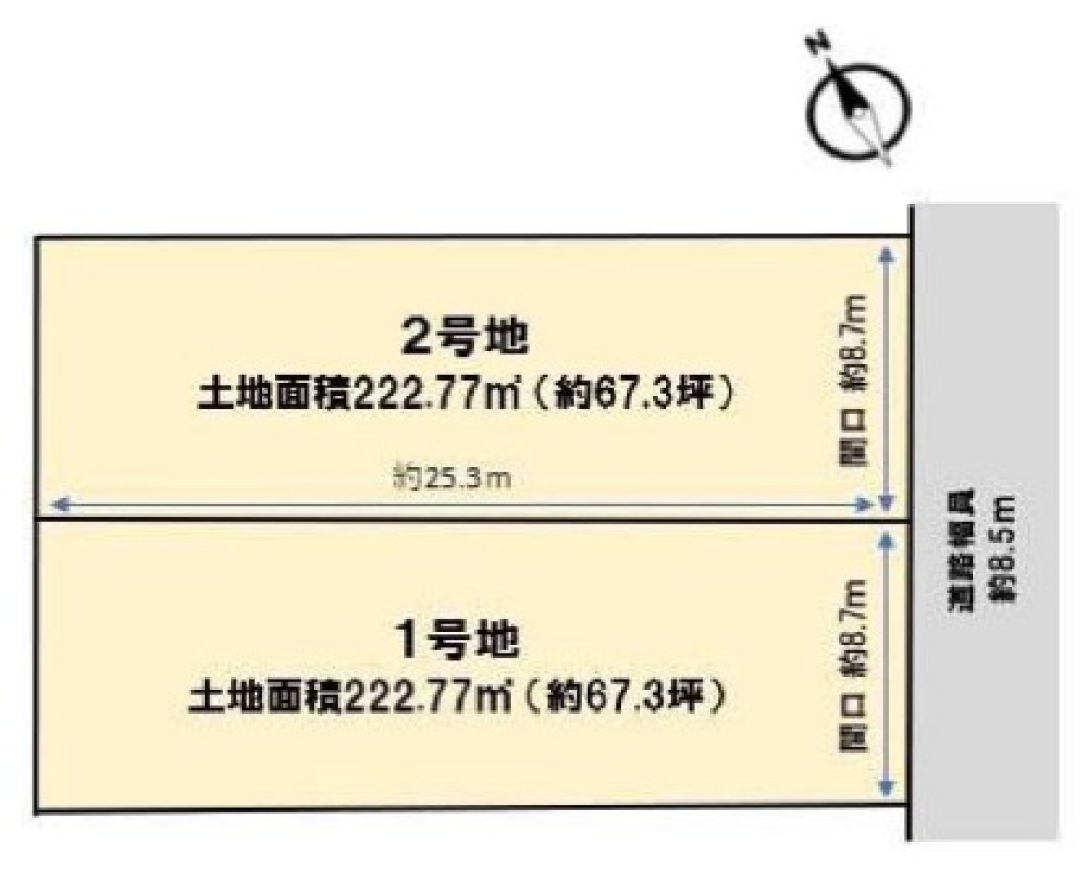 豊川市西豊町三丁目　全2区画　2号地 画像6