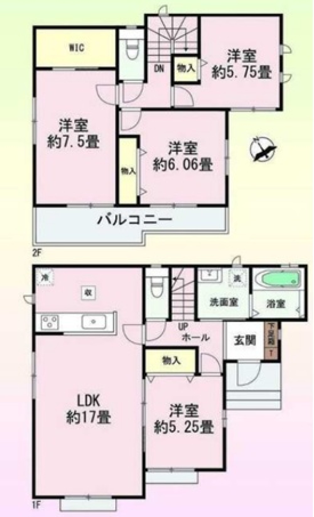 小牧市岩崎5期　全1棟　A号棟 画像1