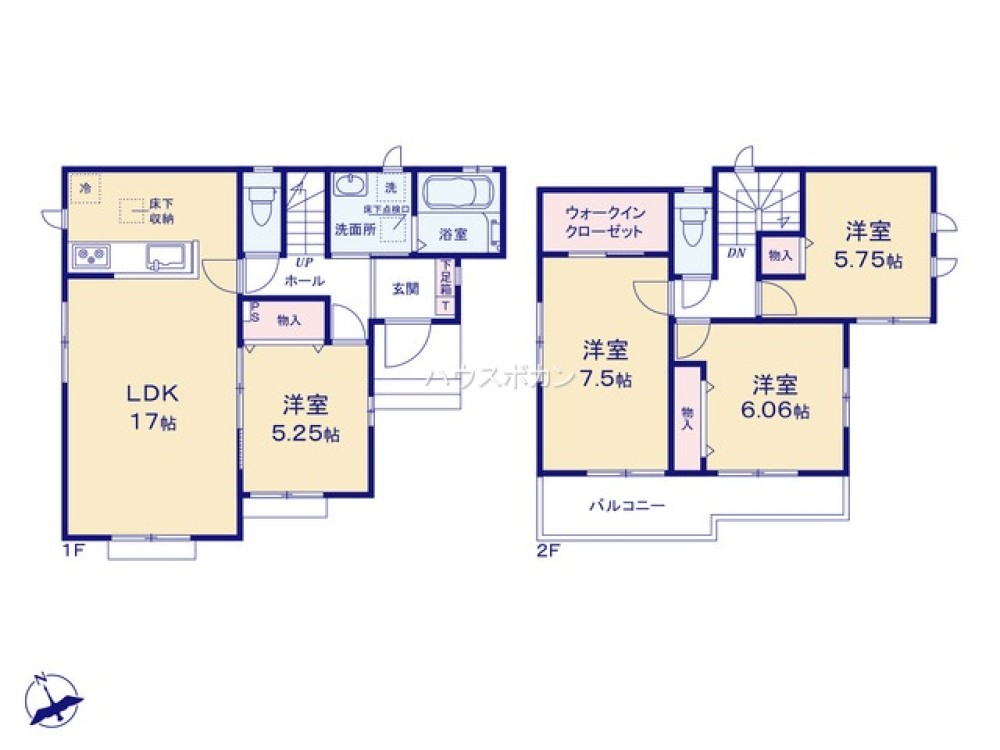 小牧市岩崎5期　全1棟　A号棟 画像6