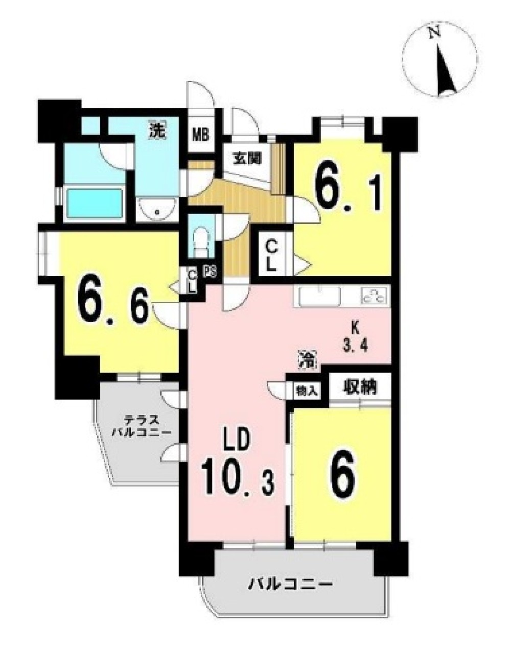 モアグレース松降通 画像1