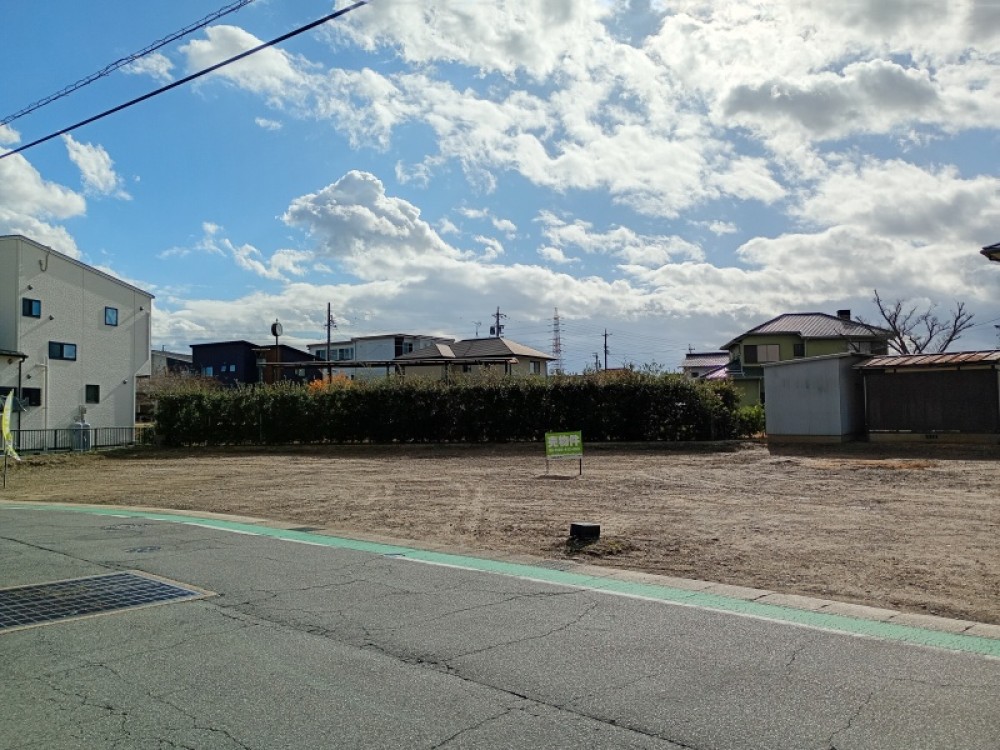 現況更地♪造成完了後のお引き渡し！