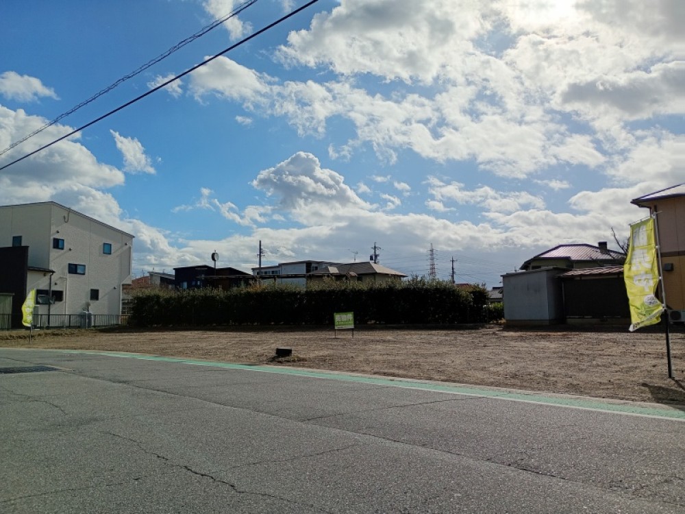 現況更地♪造成完了後のお引き渡し！