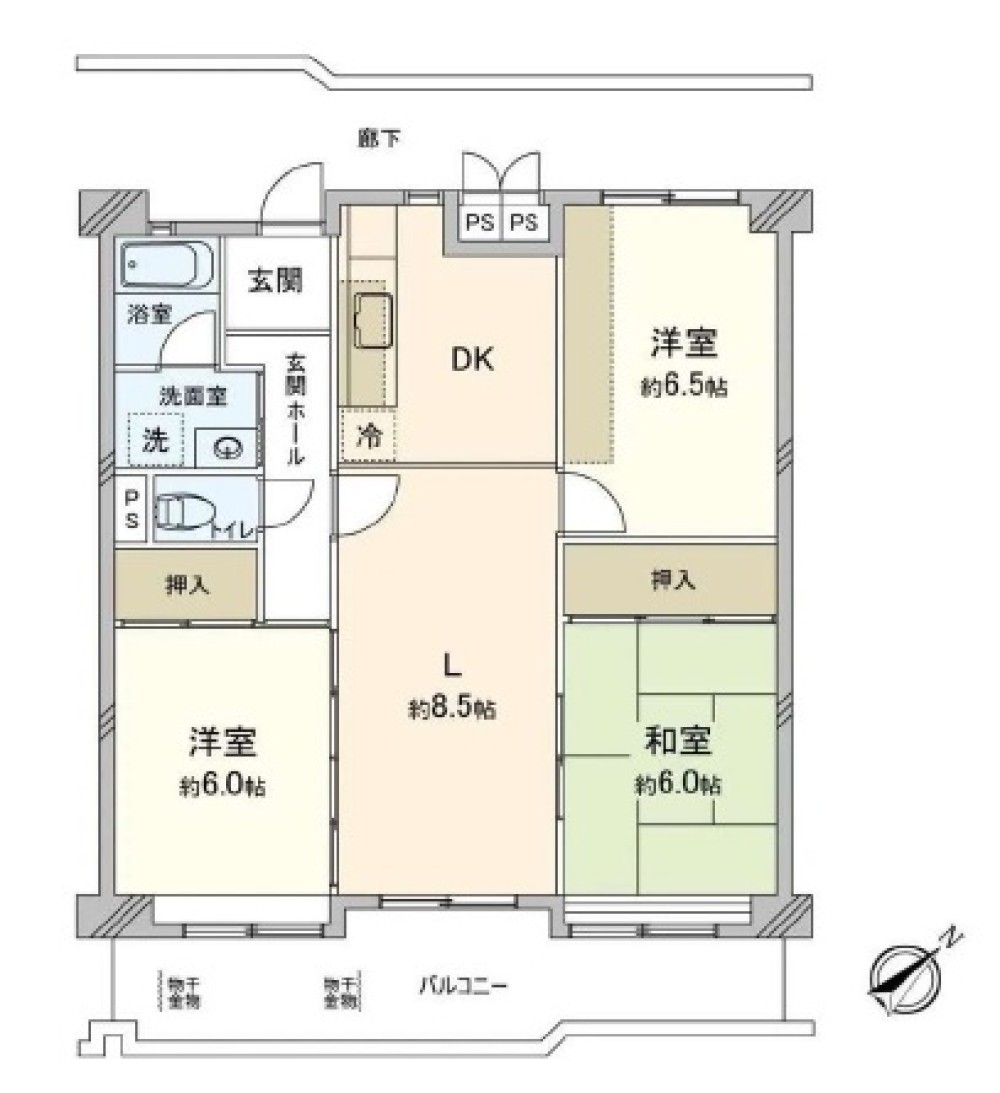横須賀西住宅(横須賀駅西第1ビル) 画像1