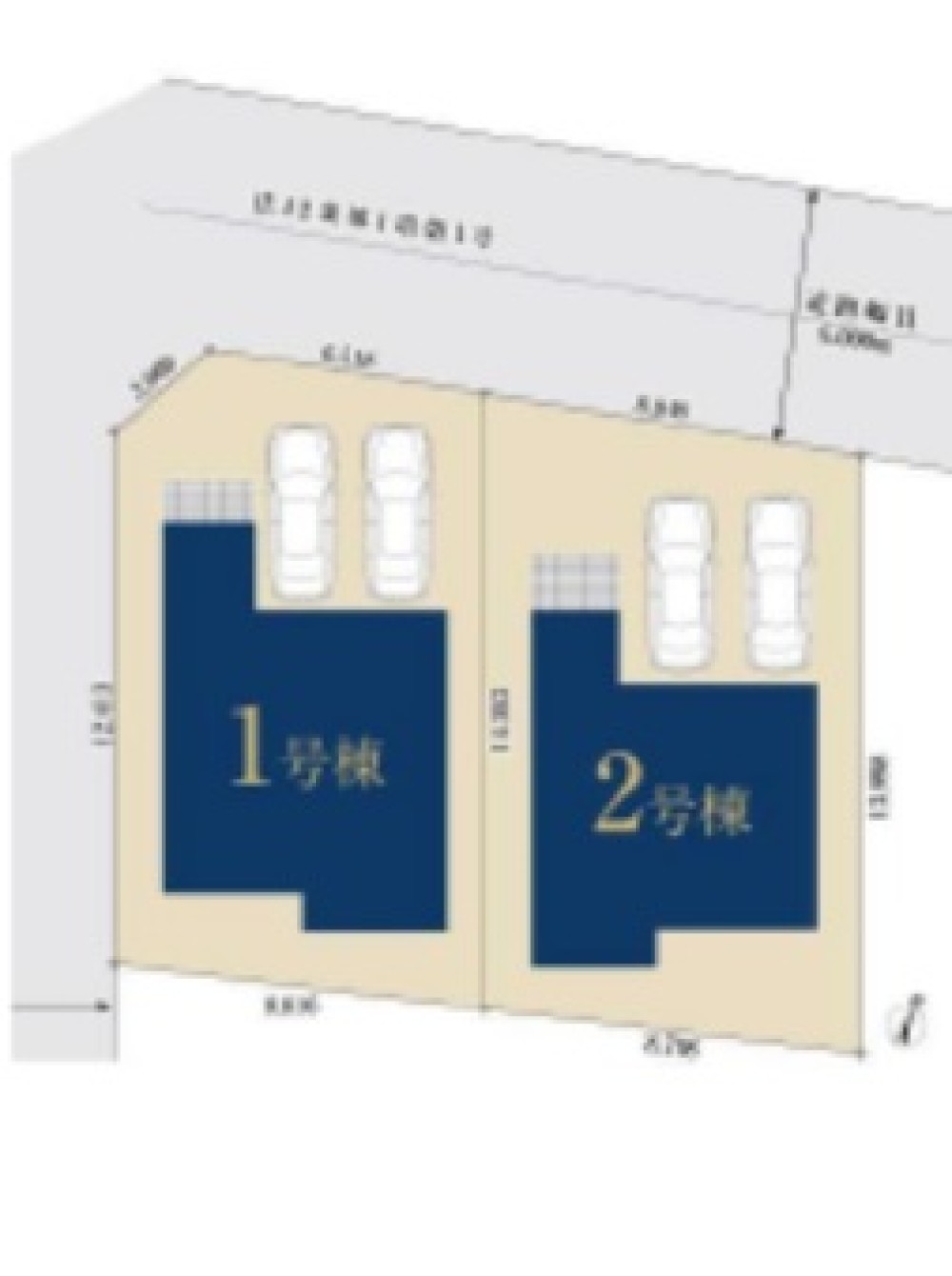 名古屋市名東区山の手　全2棟　1号棟 画像1