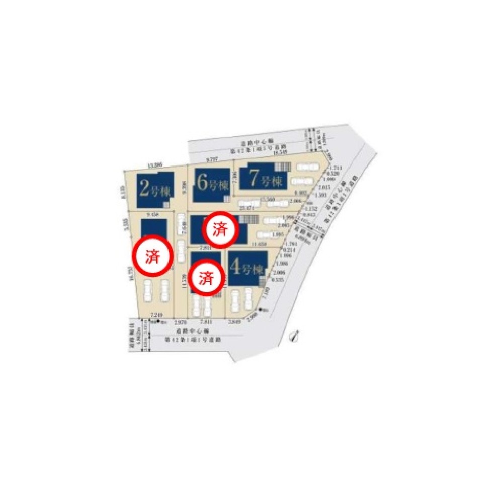 名古屋市緑区東陵0210⑦　全7棟　7号棟 画像1