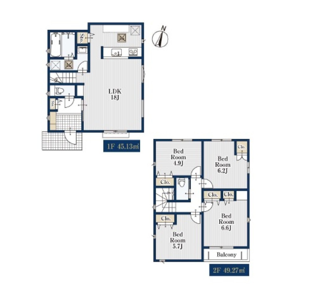 全居室収納豊富・ゆとりのある間取り◎