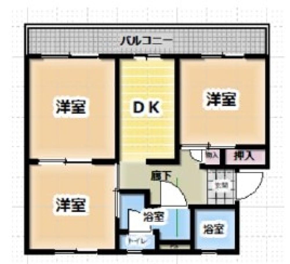 保見団地117号棟 画像1