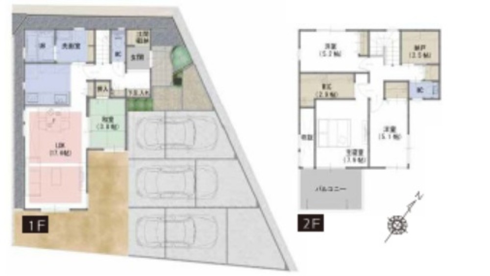 日進市折戸町　全2棟　A号棟 画像7