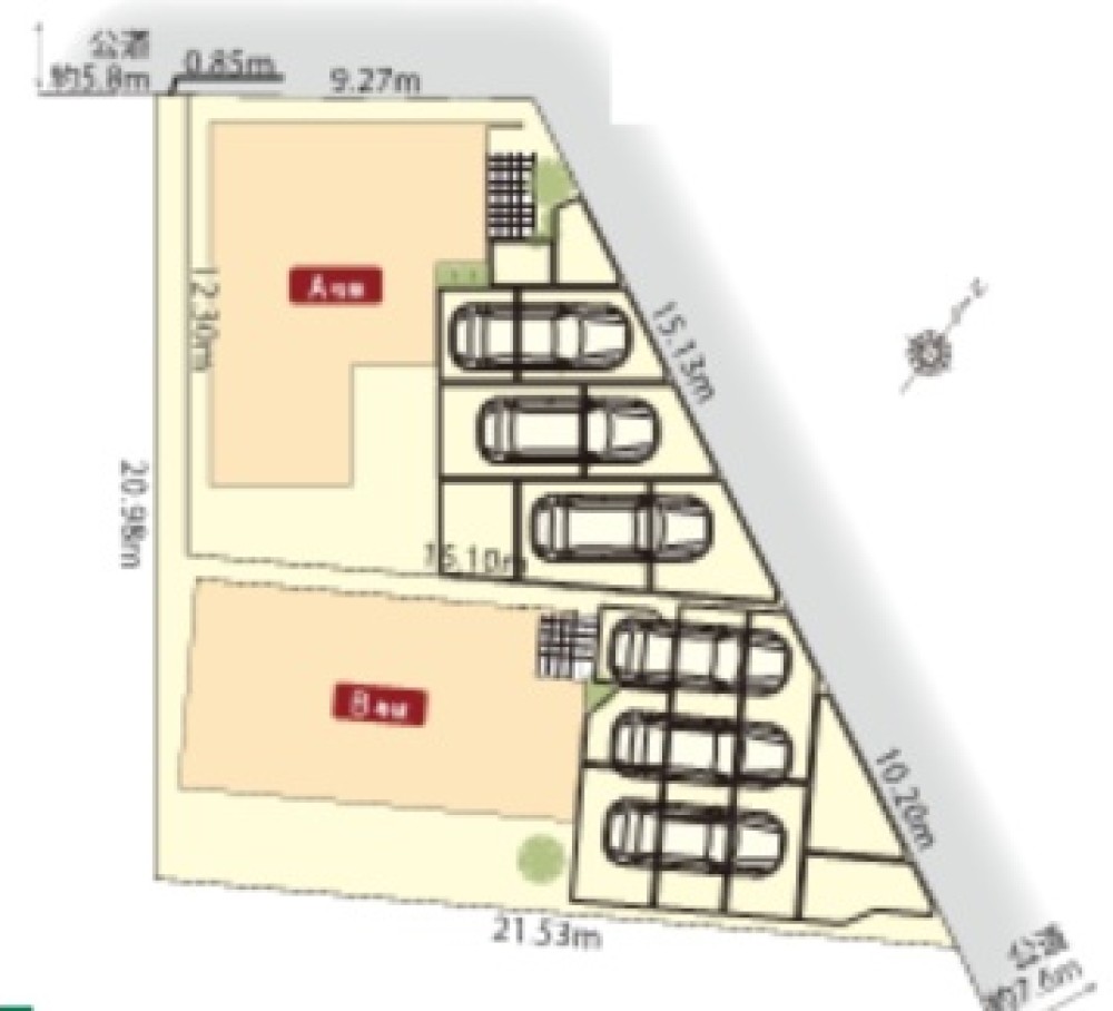 日進市折戸町　全2棟　A号棟 画像2