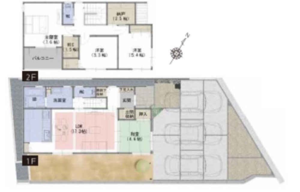 日進市折戸町　全2棟　B号棟 画像7