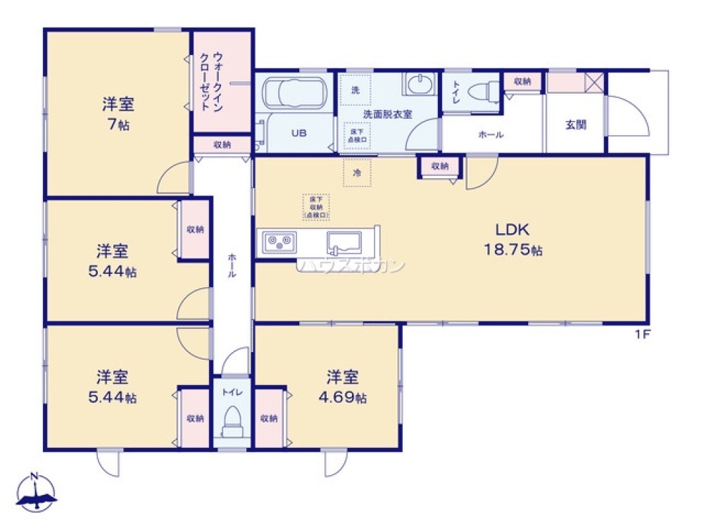 西尾市吉良町第76 全1棟 画像4