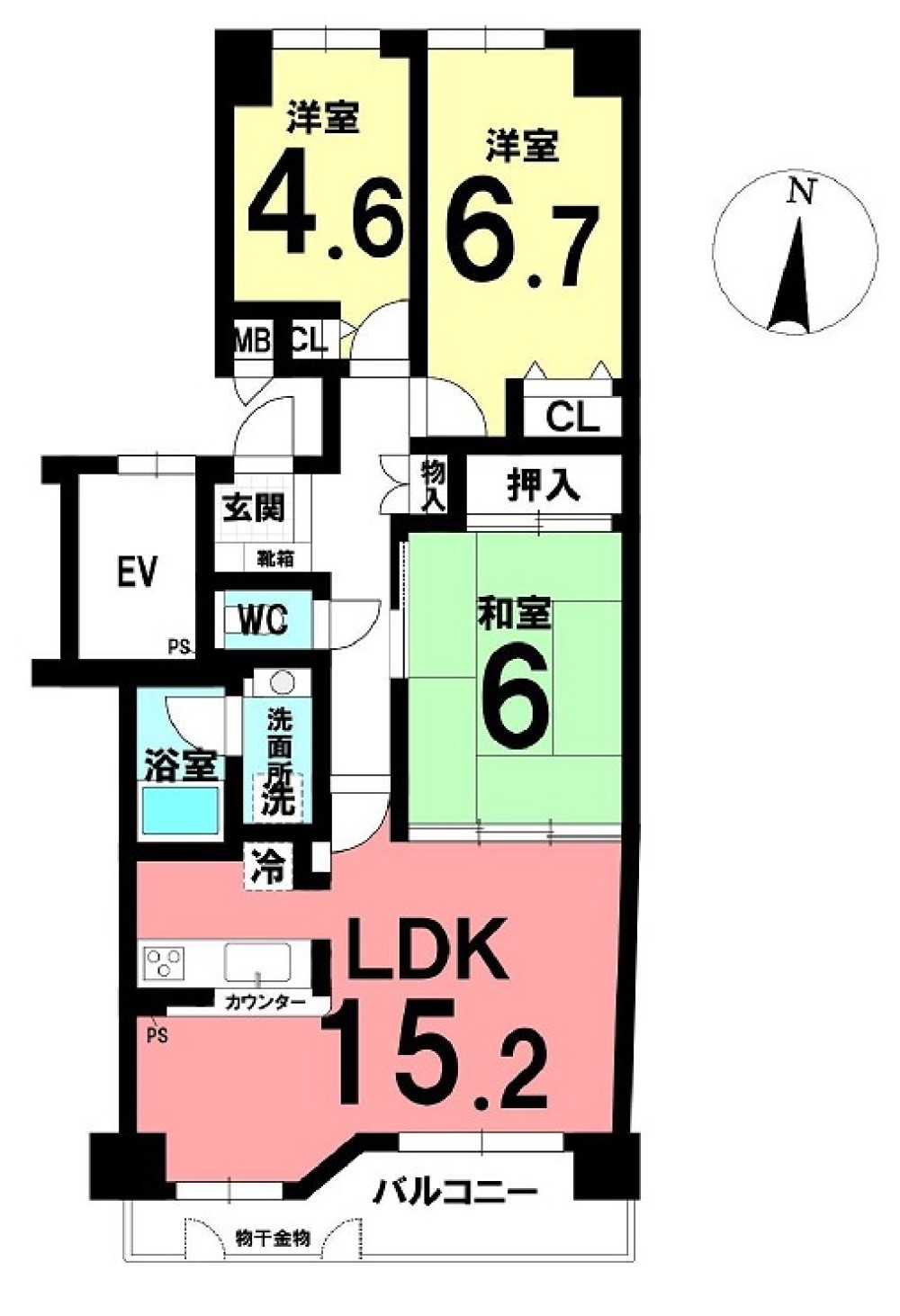 コープ野村新安城D棟 画像1