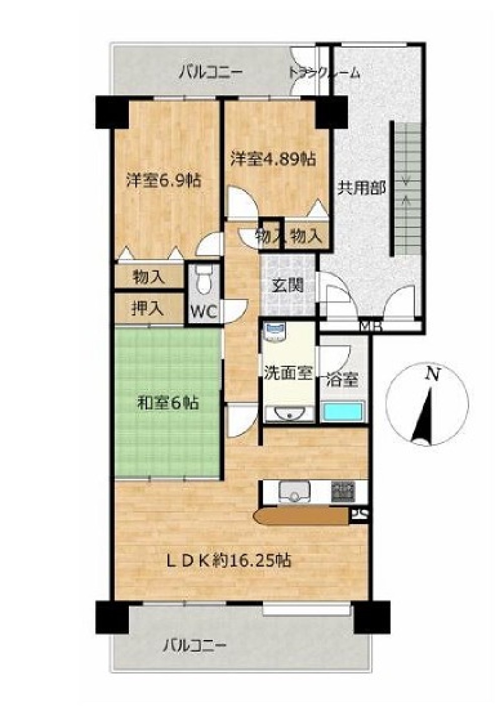 コープ野村新安城南弐番館 画像1