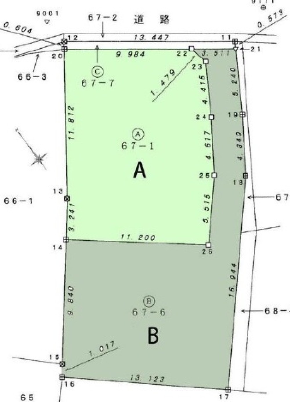大府市横根町２区画　A区画 画像6