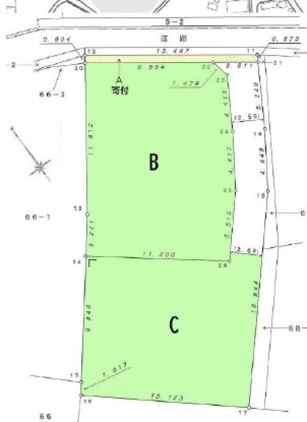 大府市横根町２区画　C区画 画像1