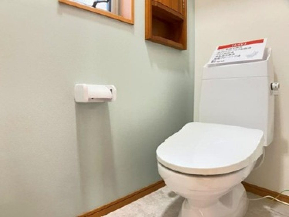 トイレ新品！