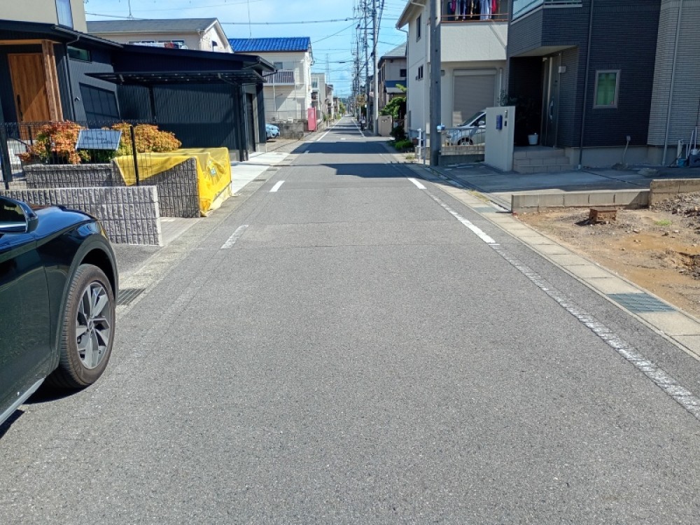 間口約９m！駐車も楽々！