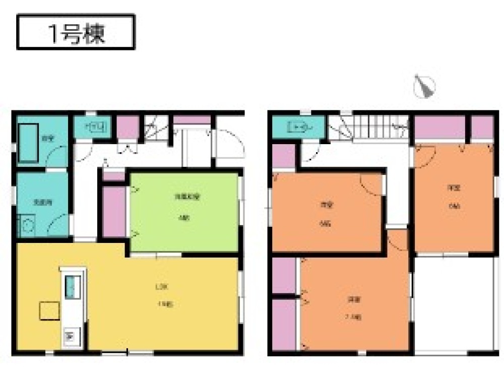 豊田市千足町　第3　全4棟　1号棟 画像1